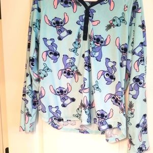 DISNEY brand Lilo and Stitch Fleece Sleepshirt 1X